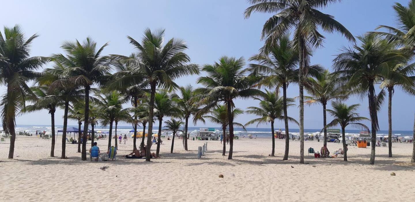 Apartamento Kit Net Pe Na Areia Praia Grande  Exterior foto