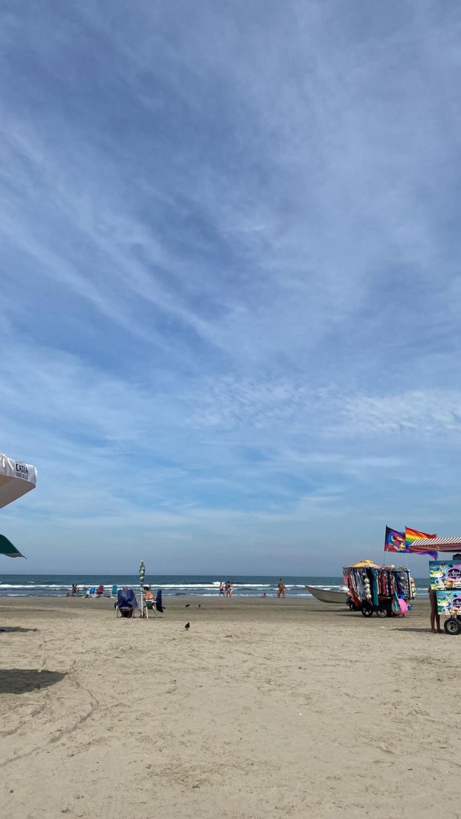 Apartamento Kit Net Pe Na Areia Praia Grande  Exterior foto